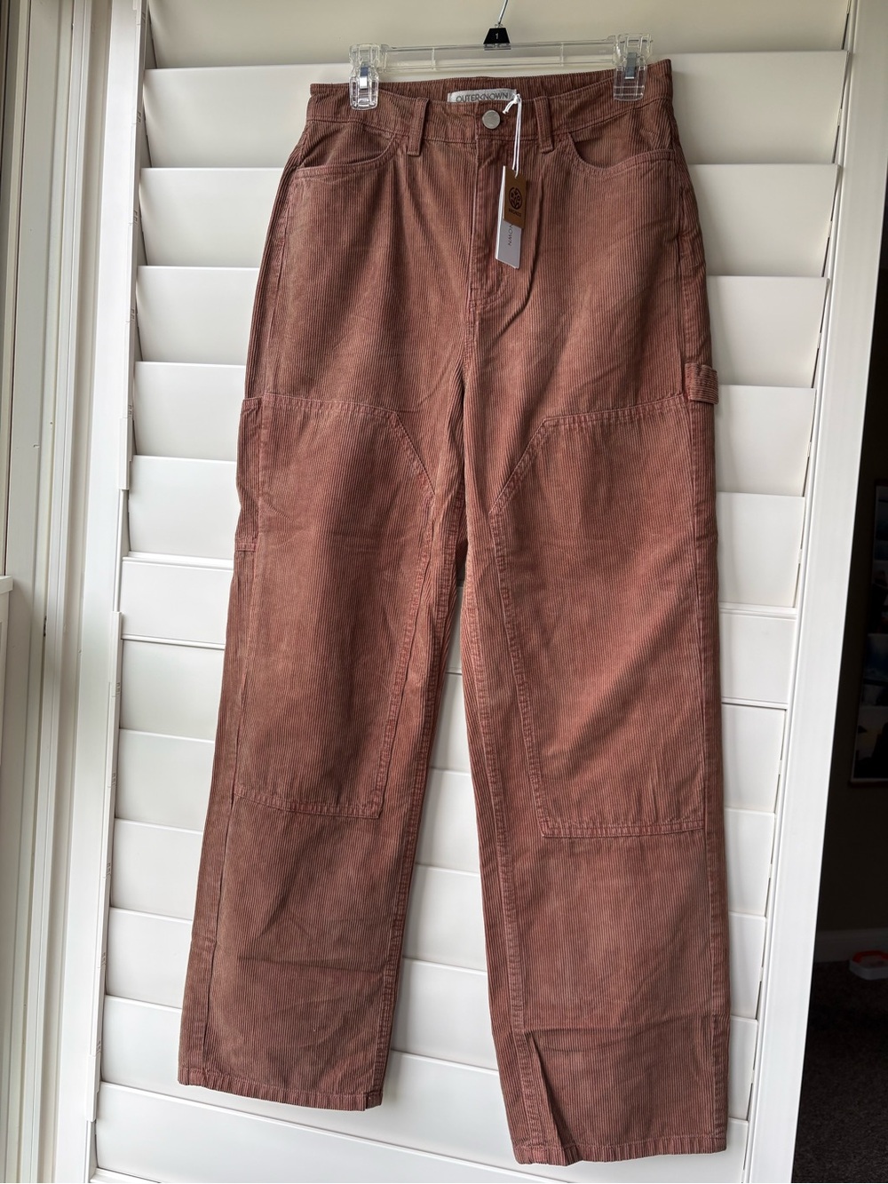 Outerknown NWT Smith Cord Pant Sepia size 27 100% regenerative organic cotton - Picture 2 of 9